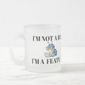 Funny I See Dead Code Programmer Mug Matglas Koffiemok (Links)