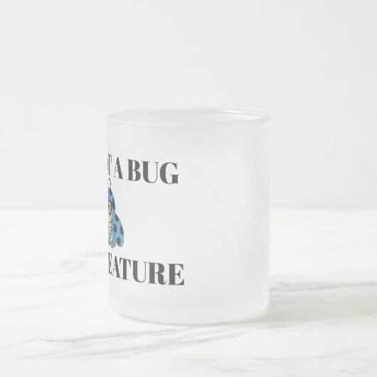 Funny I See Dead Code Programmer Mug Matglas Koffiemok (Center)