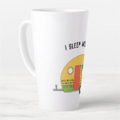 Funny I Sleep rond RV Latte Mok (Linkerhoek)