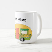 Funny I Sleep rond RV Latte Mok (Voorkant rechts)