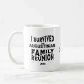 Funny I Survived Family Reunion Personalized Mug Koffiemok (Links)