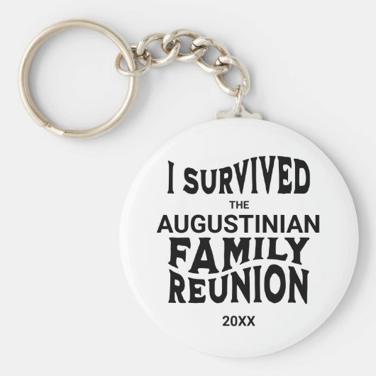 Funny I Survived Family Reunion Sleutelhanger (Voorkant)