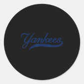 Funny I Will Be Waching US So Much Ronde Sticker (Voorkant)