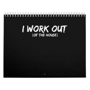 Funny I Workout Shirt for Gym Rats - Quarantine Kalender