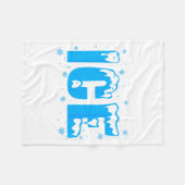 Funny Ice Costume Halloween 2024 Family Matching  Fleece Deken (Voorkant (Horizontaal))