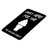 Funny Ice Cream Cruise Ship Stateroom Deurmarkerin Magneet (Linkerzijde)