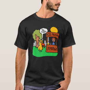 Funny Ice Fresh Lemonade Gift heeft een graafmachi T-shirt