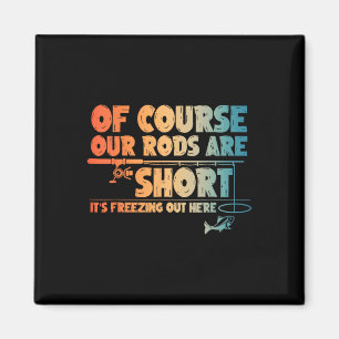 Funny Ice Gevist Kunst Voor Mannen Vissers Ijsviss Magneet