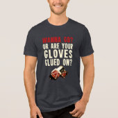 Funny Ice Hockey Enforcer T Shirt (Voorkant)