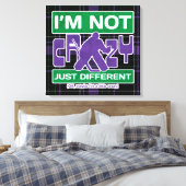 Funny Ice Hockey Goalie Box Canvas (Insitu (Slaapkamer))