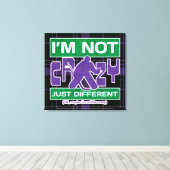 Funny Ice Hockey Goalie Box Canvas Afdruk (Insitu (Houten vloer))