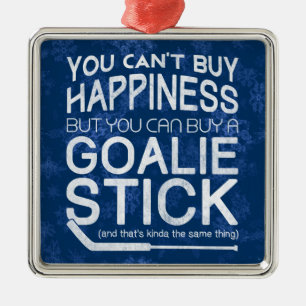 Funny Ice Hockey Goalie Holiday Decoratie