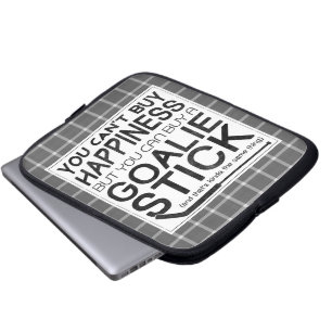 Funny Ice Hockey Goalie Laptop Hoesje Sleeve