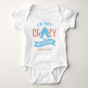 Funny Ice Hockey Goaltender Baby T-shirt