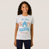 Funny Ice Hockey Goaltender Tee Shirt (Voorkant volledig)