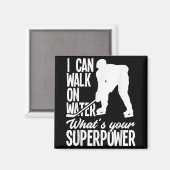 Funny Ice Hockey Magneet (Voorkant / Achterkant)