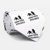 Funny Ice Hockey Stropdas (Opgerold)