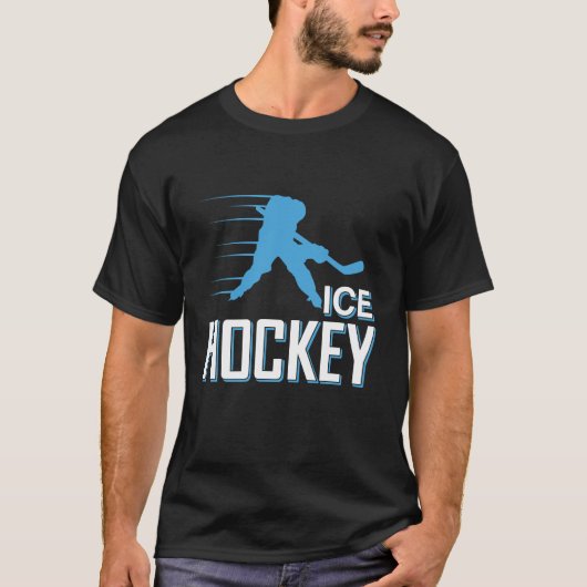 Funny Ice Hockey T-shirt (Voorkant)