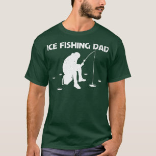 Funny Ice Vist design voor vader Ice Hole F T-shirt