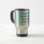 Funny ICU Zurse Travel Mug Reisbeker (Voorkant links)
