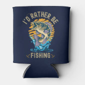 Funny I'd rather be fishing Blikjeskoeler (Voorkant)