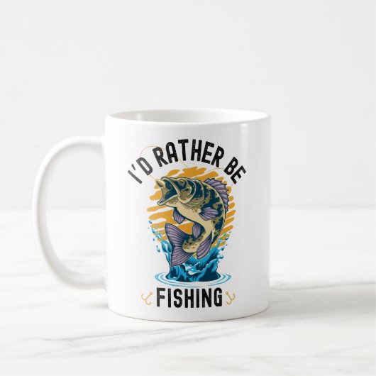 Funny I'd rather be fishing Koffiemok (Links)