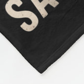 Funny If I Die Choking On A Gummy Bear Tell Everyo Fleece Deken (Hoek)