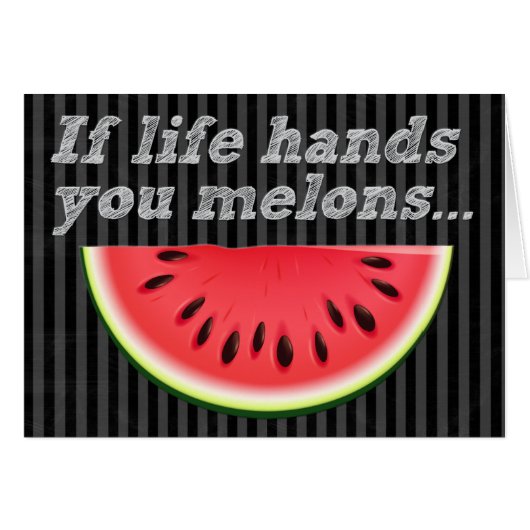 Funny "If Life Hands You Lemons" Birthday Kaart (Voorkant Horizontaal)