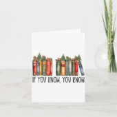 Funny If You Know You Know 6 7 Reading Books Chris Kaart (Voorkant)