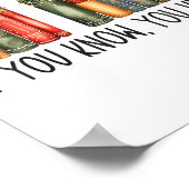 Funny If You Know You Know 6 7 Reading Books Chris Poster (Hoek)