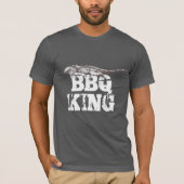 Funny Iguana BBQ King T-Shirt (Voorkant)