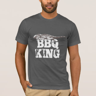 Funny Iguana BBQ King T-Shirt