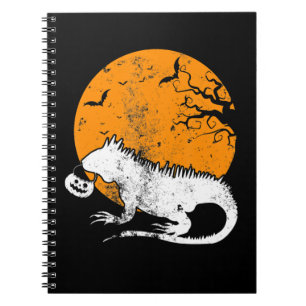 Funny Iguana Pumpkin Halloween Costume Mannen Wome Notitieboek