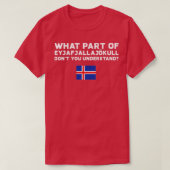 Funny IJsland T-shirt (Design voorkant)
