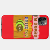 Funny, ik mis je... ik ben vereerd. Case-Mate iPhone case (Achterkant (horizontaal))