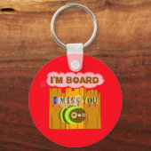 Funny, ik mis je... ik ben vereerd. sleutelhanger (Voorkant)