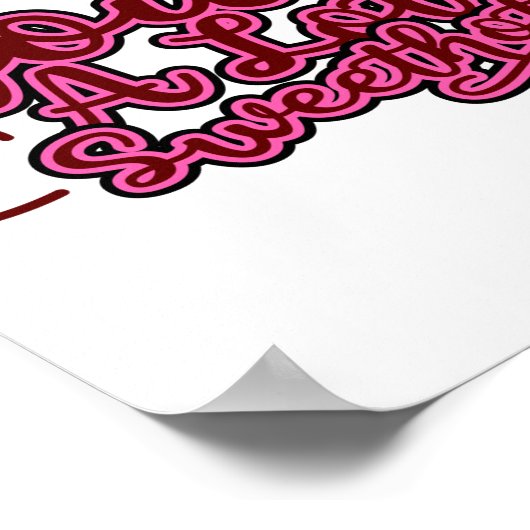 Funny, ik mis je veel liefje poster (Hoek)