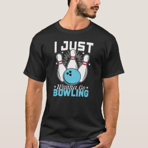 Funny, ik wil alleen maar voor de sport gaan t-shirt