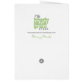 Funny Illustrated Chic Happy Birthday Card (Achterkant)