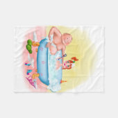 Funny illustration Lovers Fleece Deken (Voorkant (Horizontaal))