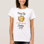 Funny Im a Happy Ray of Freaking Sunshine T-shirt (Voorkant)