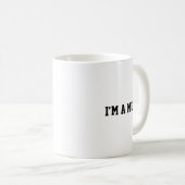 Funny I'm a mug, Mug Koffiemok (Voorkant rechts)
