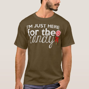 Funny IM hier voor het snoep, Ester snoep lol T-shirt