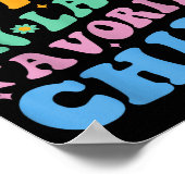 Funny I'm My Mother In Law's Favorite Child  Poster (Hoek)