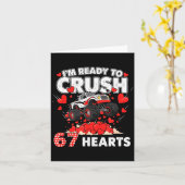 Funny I'm Ready To Crush 67 Hearts  Kaart (Gele Bloem)