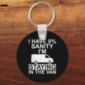 Funny I'm Staying In Tha Van Phasmophobia Drivers  Sleutelhanger (Voorkant)