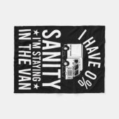 Funny I'm Staying In Tha Van Phasmophobia Gamer Ma Fleece Deken (Voorkant (Horizontaal))