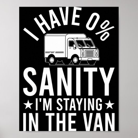 Funny I'm Staying In Tha Van Phasmophobia Gamer Ma Poster (Voorkant)
