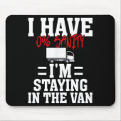 Funny I'm Staying In Tha Van Phasmophobia Gamer Me Muismat (Voorkant)