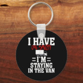 Funny I'm Staying In Tha Van Phasmophobia Gamer Me Sleutelhanger (Voorkant)